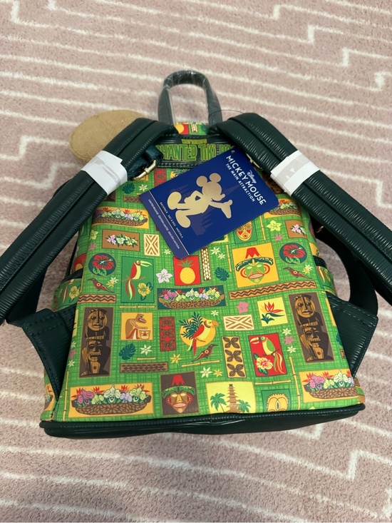 Disney Parks Loungefly Mickey Main Attraction Enchanted Tiki Room Mini Backpack main image 6